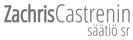 Zachris Castrenin säätiö logo. Linkki vie säätiön kotisivulle